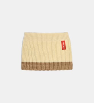 Snood Cocoon Sandy - Hello Hossy - Écru et marron
