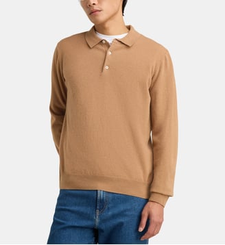 Pull Benjamin en laine - Balibaris - Noisette