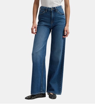 Jean flare Stella - Lee - Bleu brut