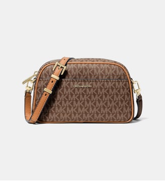 Sac besace camera Jet Set - Michael Kors - Marron