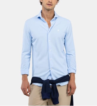 Chemise ajustée signature - El Ganso - Bleu