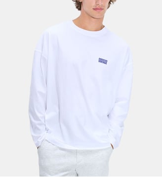 T-shirt ample en coton - American Vintage - Blanc