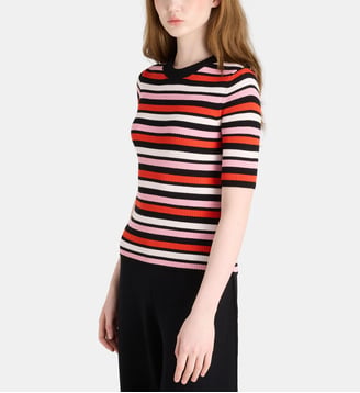 Pull droit Steven rayures - Galeries Lafayette - Multicolore