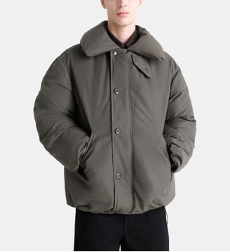 Blouson Puffer - Lemaire - Marron foncé