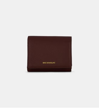 Porte-monnaie Cappuccino Alba en cuir - Mac Douglas - Bordeaux