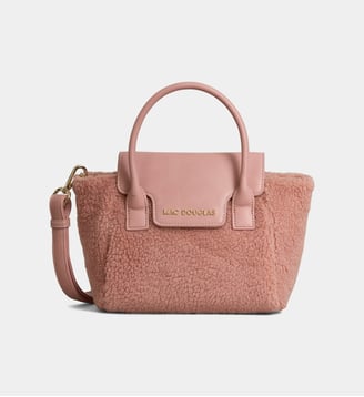 Sac à main cabas Eugénie Fantasia XS - Mac Douglas - Rose