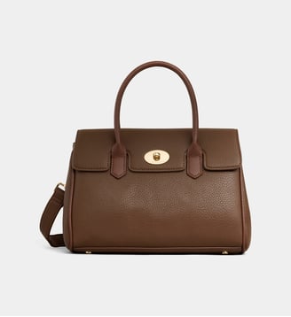 Sac cabas Carlton Montana grainé XXS - Mac Douglas - Brun