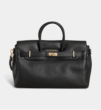 Sac cabas Pyla Milo S grainé  - Mac Douglas - Noir