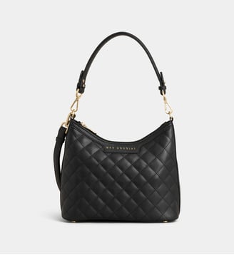 Sac à main Estelle Milo matelassé - Mac Douglas - Noir
