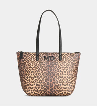 Sac cabas East Scott S léopard - Mac Douglas - Léopard marron