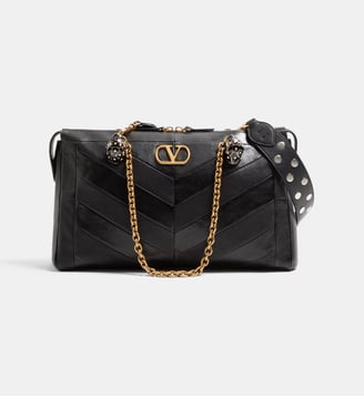Sac à main Panthea en cuir - Valentino Garavani - Noir