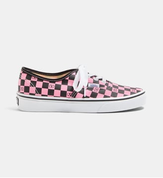 Baskets basses Valentino Garavani x Vans à imprimés signature - Valentino Garavani - Rose et noir