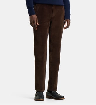 Pantalon Ultimate 360 slim en coton finition velours côtelé - Dockers - Marron foncé