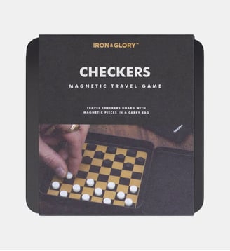 Mini jeu de dames - Suck Uk - Noir
