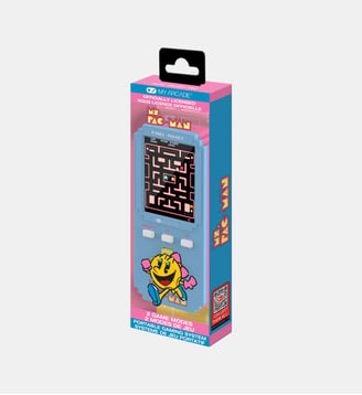 Console de jeu Miss Pac-Man Pixel Pocket Pro 2" - My Arcade Gaming - Bleu