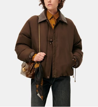 Veste ample Livingcold effet matelassé - Sessùn - Marron kaki