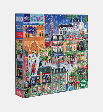 Puzzle - Paris Christmas - eeBoo - Multicolore