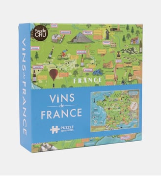Puzzle - Vins de France - Wilson Jeux - Multicolore