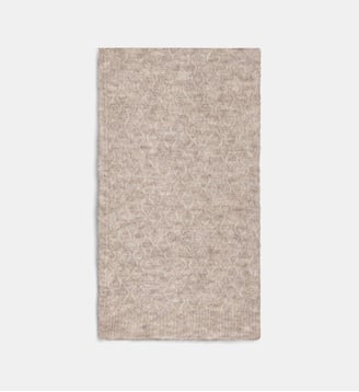 Echarpe Albany maille vagues - Galeries Lafayette - Beige