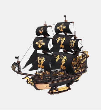 Maquette 3D - The Seahorse Barque - Rolife - Multicolore