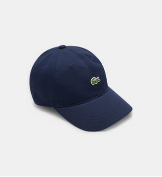 Casquette en coton signature - Lacoste - Marine
