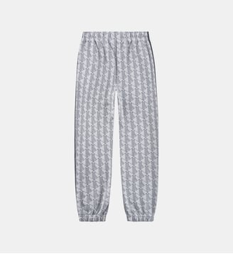 Pantalon jogging en coton signature - Lacoste - Gris et noir