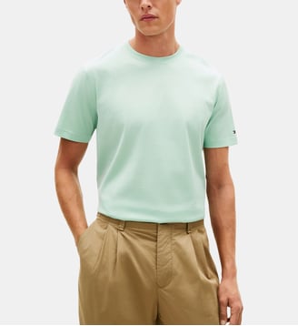 T-shirt Essential en coton - Tommy Hilfiger - Vert clair
