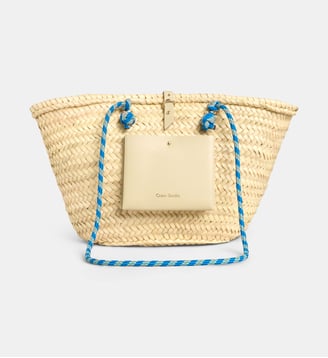 Sac panier Calanques - Craie - Naturel et beige