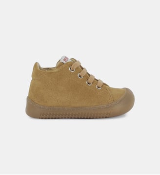 Bottillons Yaka Walk en cuir - Pom D'Api - Marron foncé
