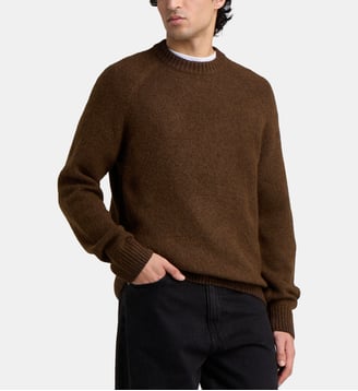 Pull Gilbert en laine - Les Deux - Marron