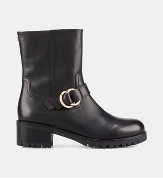 Bottines plates Dana - Cosmoparis - Noir