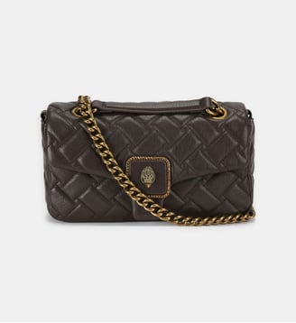 Sac à main Pimlico en cuir - Kurt Geiger London - Marron foncé