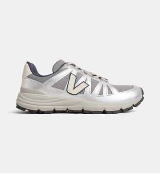 Baskets basses Salar LT Alveomesh - Veja - Gris et argent