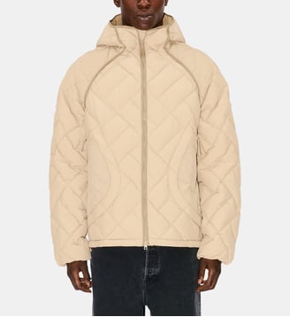 Doudoune Weave Light Weight  - Kenzo - Beige