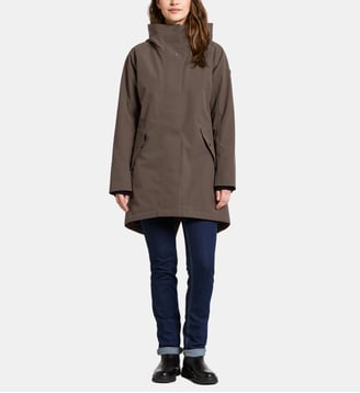 Parka Alana droite imperméable - Didriksons - Marron glacé