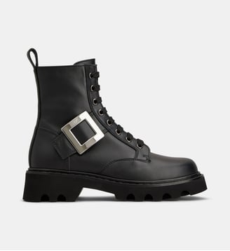 Bottines Viv Rangers Truck - Roger Vivier - Noir