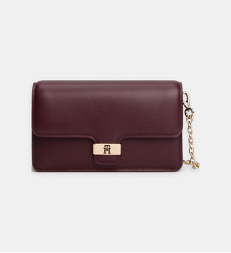 Sac pochette Heritage - Tommy Hilfiger - Bordeaux