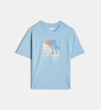 T-shirt Laurent coton - Cadet Rousselle - Bleu