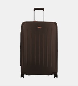 Valise rigide extensible Uppsala 4R 75 cm - Jump - Chocolat