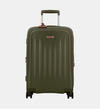 Valise cabine rigide extensible Uppsala 4R 55 cm - Jump - Olive