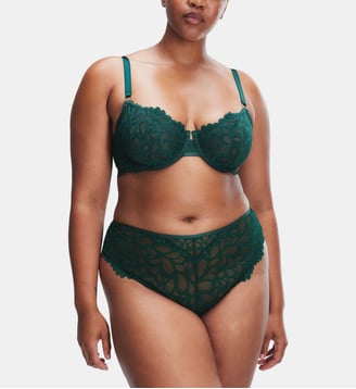 Culotte Lace Cheeky - Savage x Fenty - Vert sapin