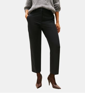 Pantalon chino court slim - Tommy Hilfiger - Noir
