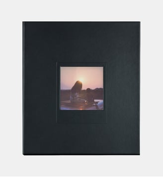 Album photo instantanée large - Polaroid - Noir