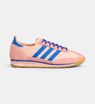 Baskets basses SL 72 OG - Adidas Originals - Rose et bleu