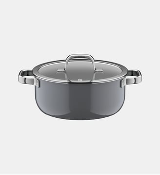 Faitout bas - Ø24 cm - 4,4 l - Wmf - Platinium