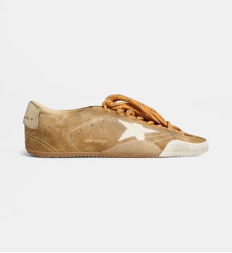 Baskets basses True Star - Golden Goose - Marron clair