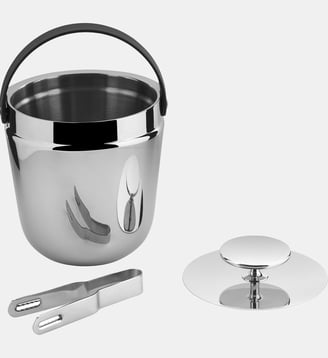 Seau à glace - Alessi - Acier