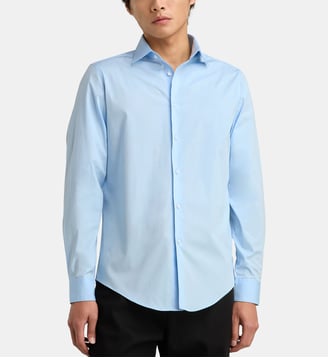 Chemise en coton - Calvin Klein - Bleu ciel