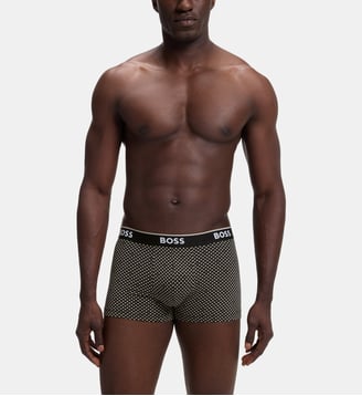 Lot de 3 boxers en coton - BOSS - Medium beige