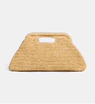 Sac à main Cassandra effet raphia - Galeries Lafayette - Naturel